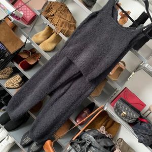 Skims cozy tank/pants set in black